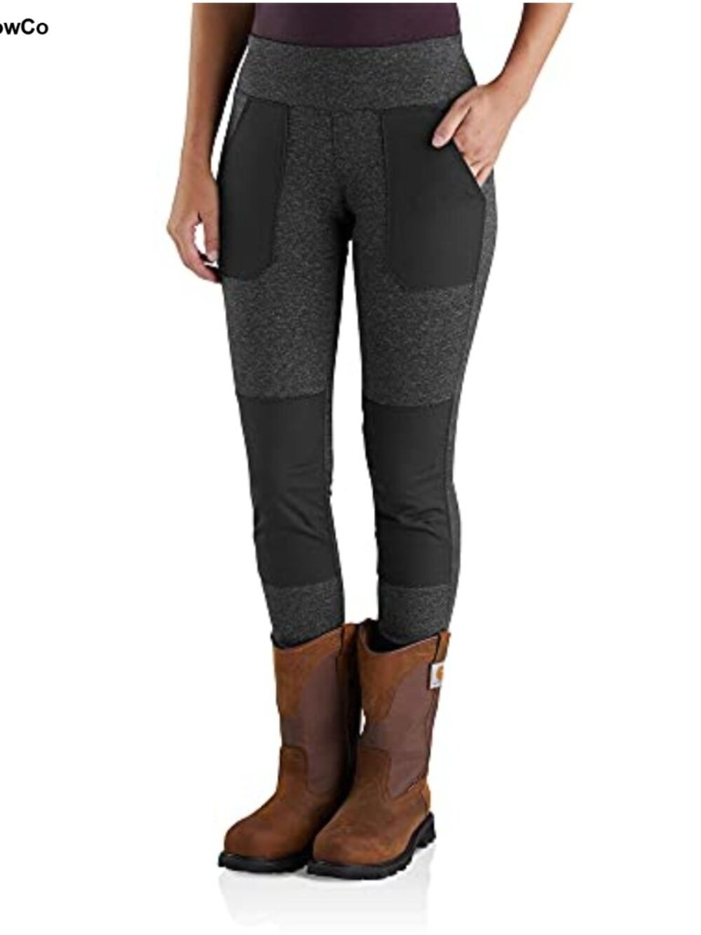 Fitted Midweight Utility Legging Slim Pull On Work Pant